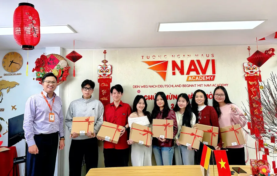 Không khí Tết tại NAVI Academy Hà Nội