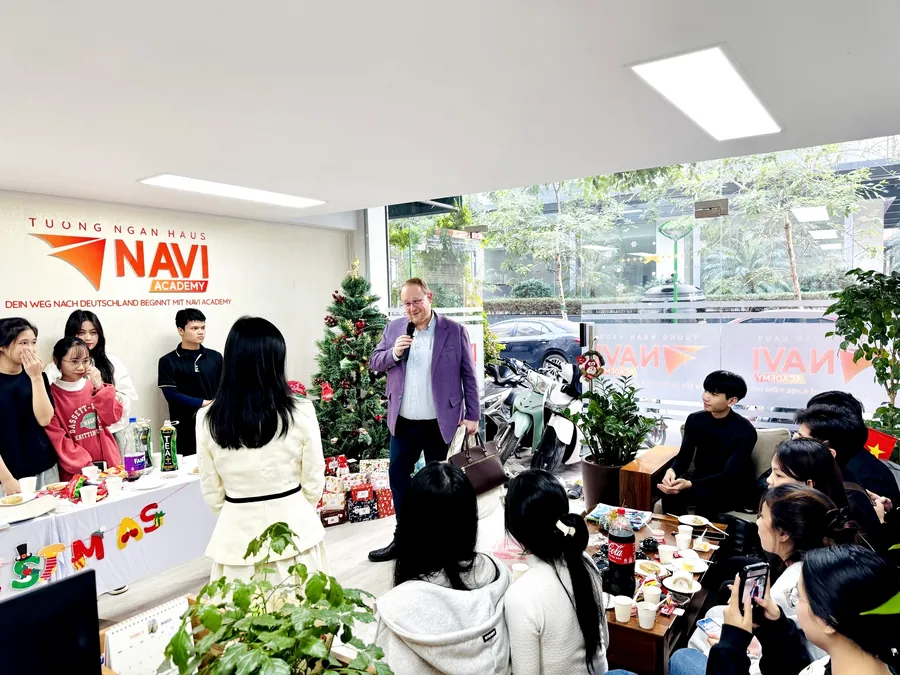 Học viên NAVI học tiếng Đức