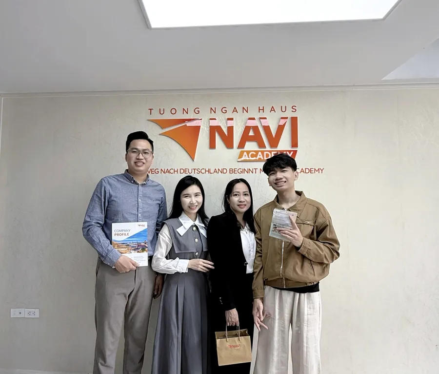 Học viên NAVI rạng rỡ ngày lên đường