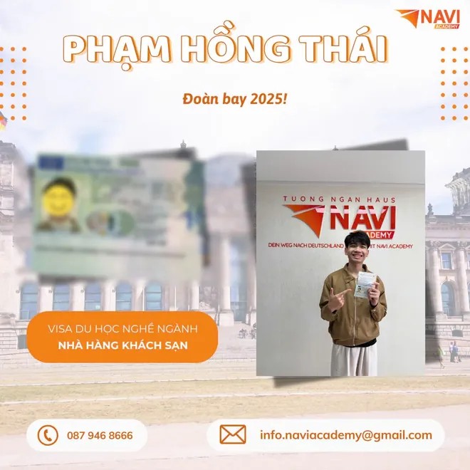 Học viên NAVI du học nghề tại Đức